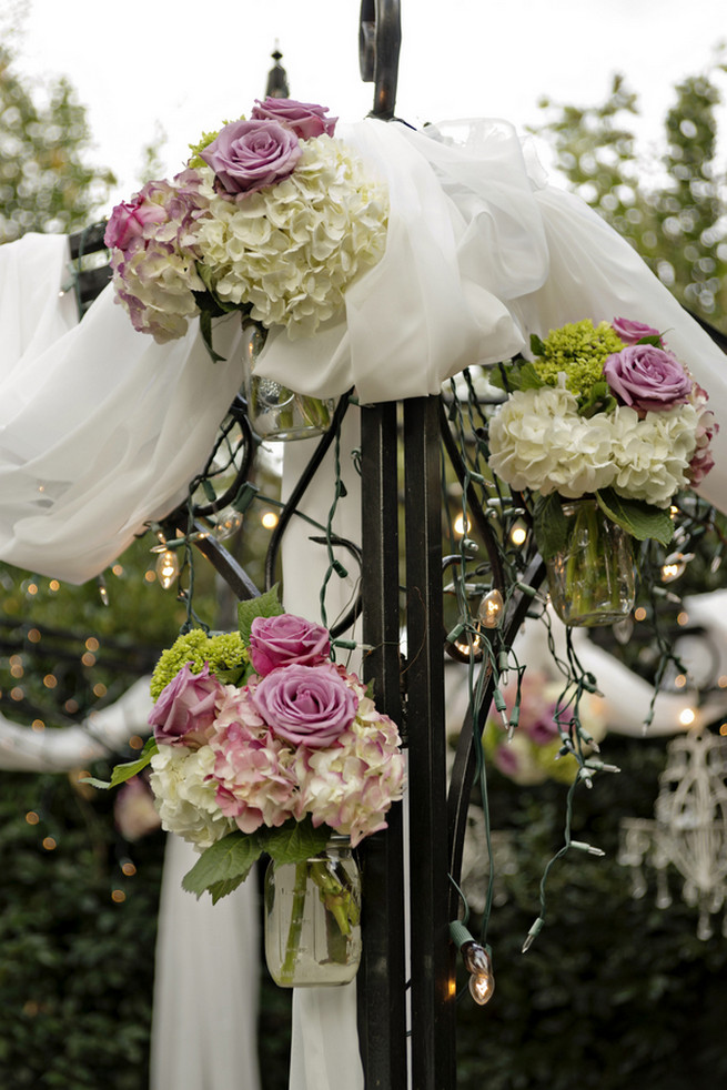 Purple and Gray Georgia Garden Wedding // Andie Freeman Photography