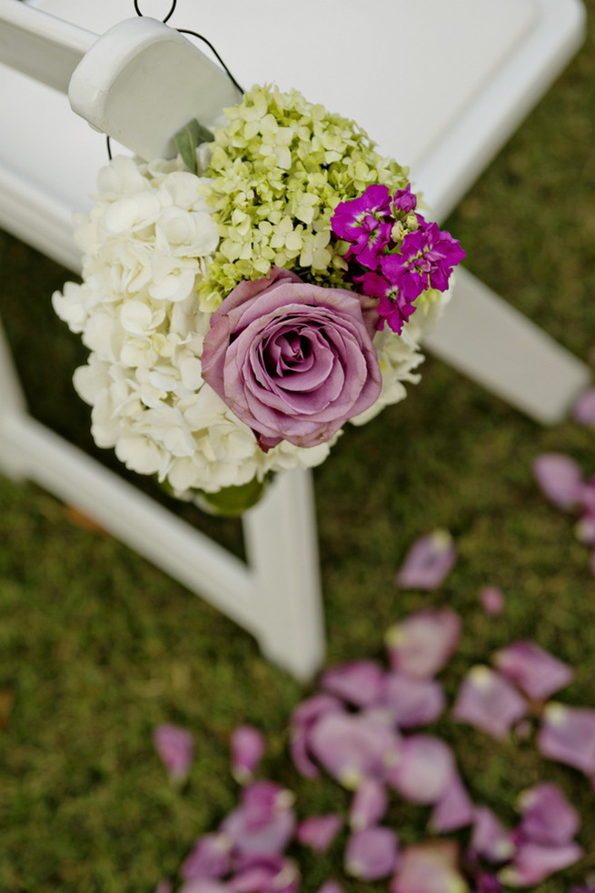 Purple and Gray Georgia Garden Wedding // Andie Freeman Photography