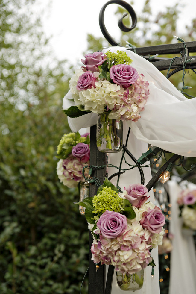 Purple and Gray Georgia Garden Wedding // Andie Freeman Photography