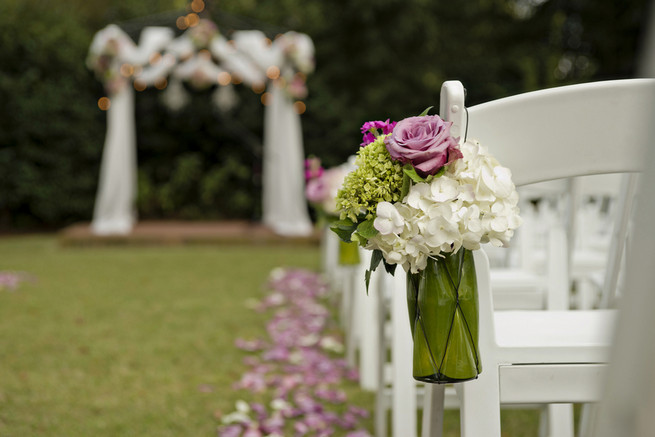 Purple and Gray Georgia Garden Wedding // Andie Freeman Photography