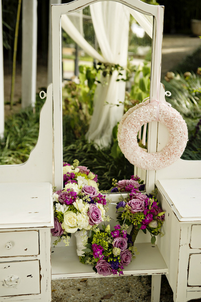  Purple and Gray Georgia Garden Wedding // Andie Freeman Photography