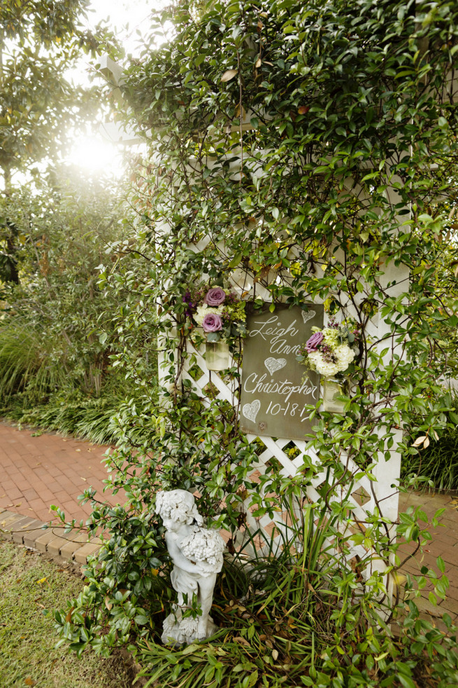 Purple and Gray Georgia Garden Wedding // Andie Freeman Photography
