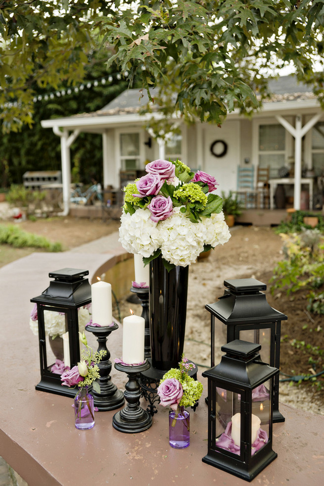 Purple and Gray Georgia Garden Wedding // Andie Freeman Photography