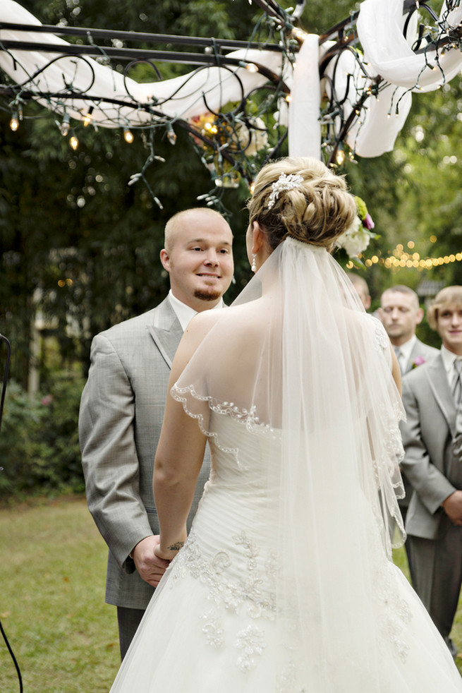 Purple and Gray Georgia Garden Wedding // Andie Freeman Photography