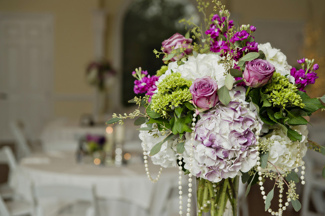 Purple and Gray Georgia Garden Wedding // Andie Freeman Photography