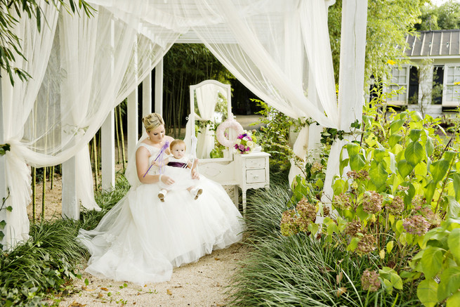  Purple and Gray Georgia Garden Wedding // Andie Freeman Photography