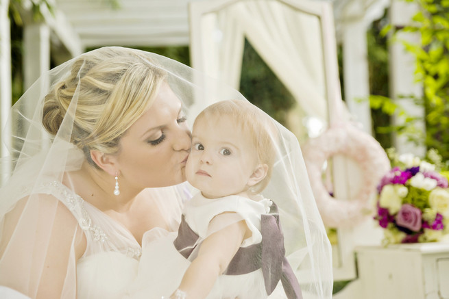  Purple and Gray Georgia Garden Wedding // Andie Freeman Photography