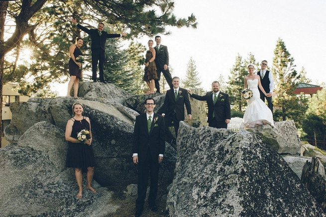 Rustic Nevada Wedding with succulents // Lauren Lindley Photography