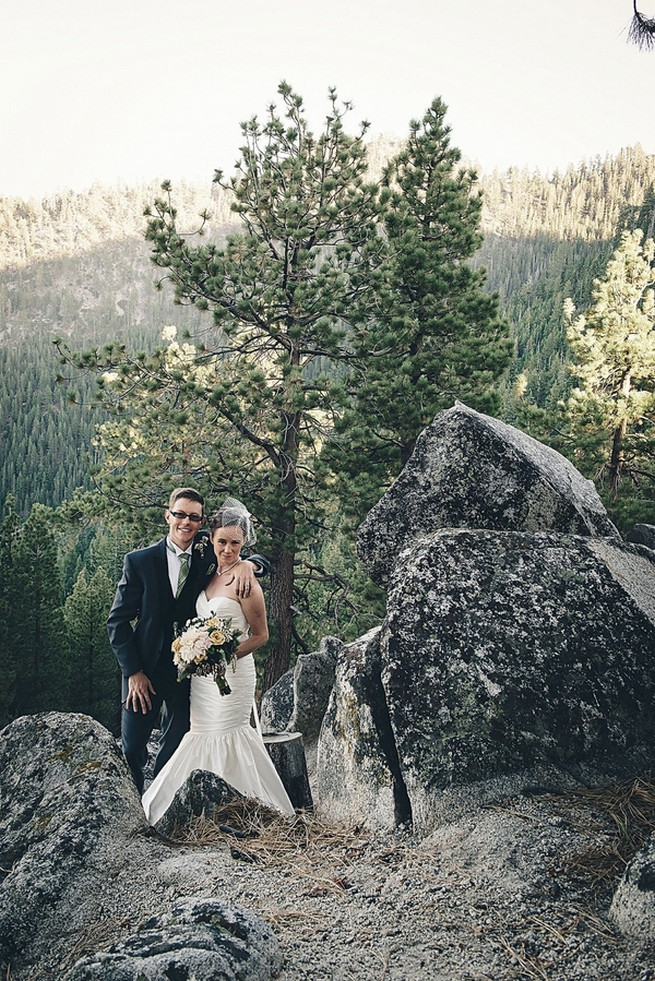 Rustic Nevada Wedding with succulents // Lauren Lindley Photography