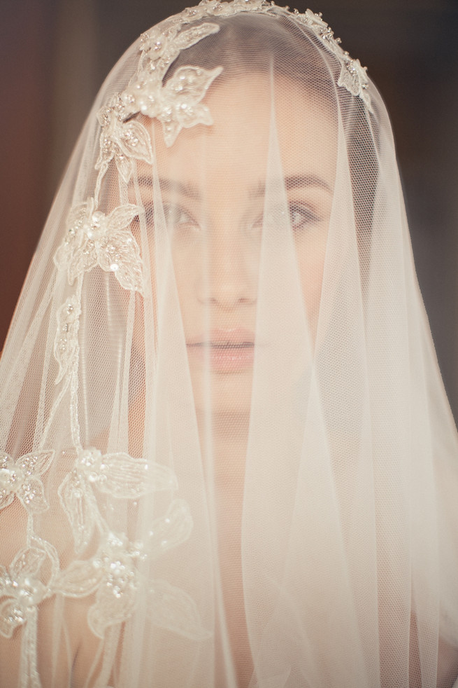 Luxurious vintage wedding hair accessories by Jannie Baltzer // Sandra Åberg Photography // Hair Mia Jeppson // Dresses by Vintage Bride and BHDLN // Model Faye of Le Management