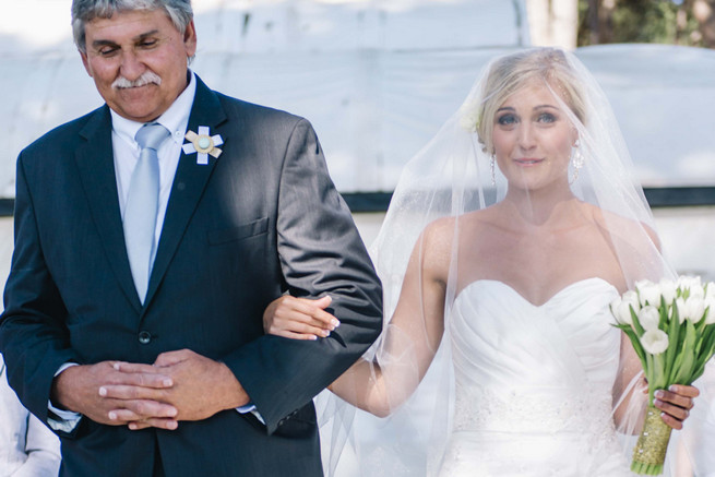 I see you! White and Gold DIY Chevron Wedding, South Africa, by Claire Thomson Photography