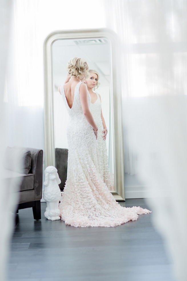 White on White Glamorous Wedding Ideas by ENV Photography. Dress Novelle Bridal