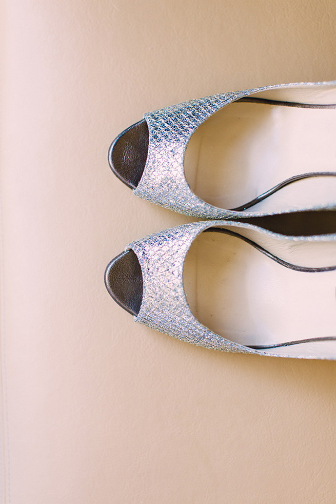 Silver Jimmy Choo's // / Elegant Milwaukee Wedding Valo Photography