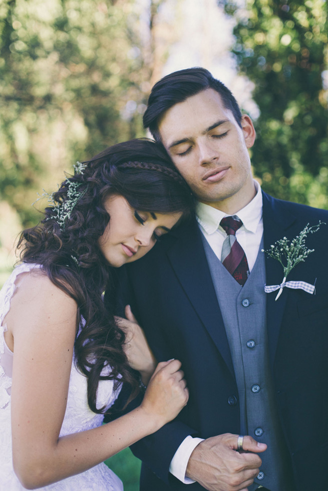 Romantic couple wedding photography. Grey White Farm Wedding, South Africa // Maryke Albertyn