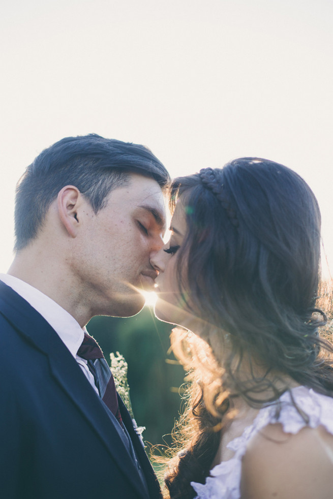 Romantic couple wedding photography. Grey White Farm Wedding, South Africa // Maryke Albertyn