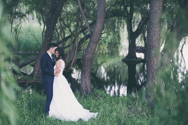 Romantic couple wedding photography. Grey White Farm Wedding, South Africa // Maryke Albertyn
