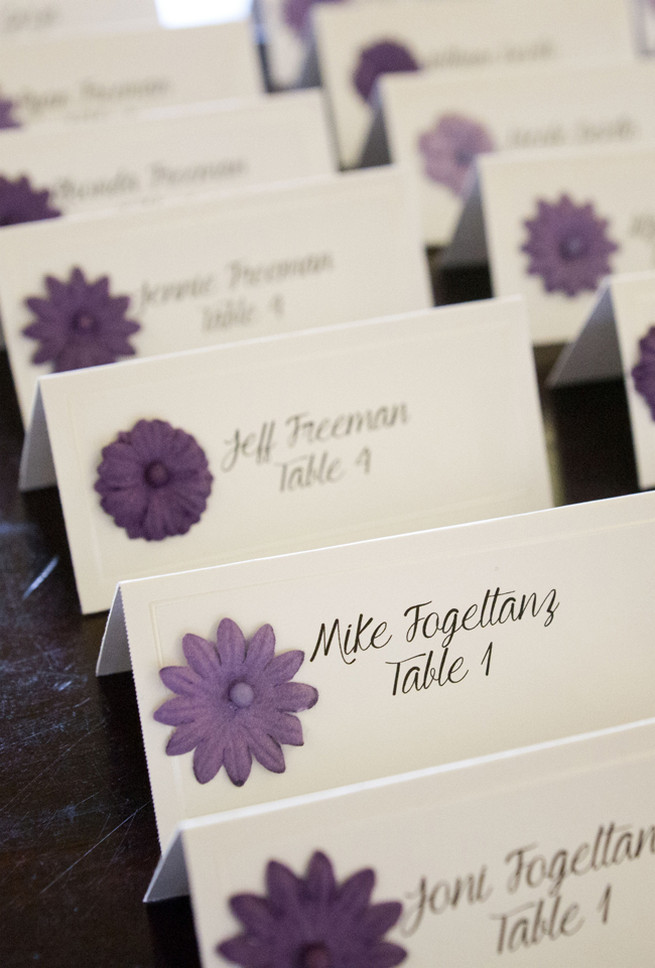 Purple and Gray DIY Wedding / Peterson Photography 