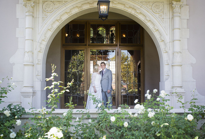 Purple and Gray DIY Wedding / Peterson Photography 