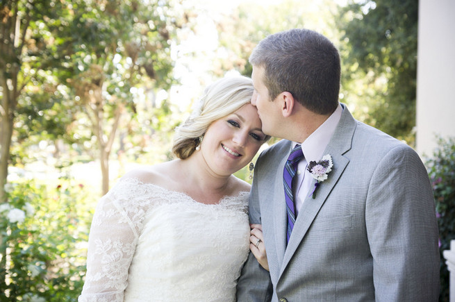 Purple and Gray DIY Wedding / Peterson Photography 