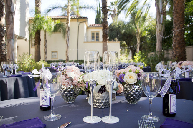 Purple and Gray DIY Wedding / Peterson Photography 