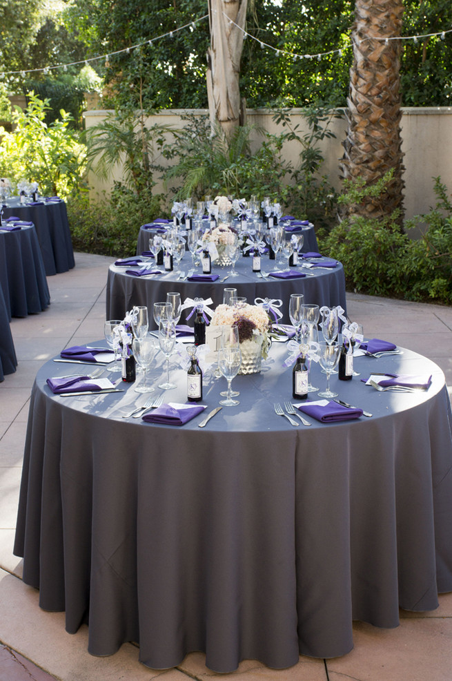 Purple and Gray DIY Wedding / Peterson Photography 