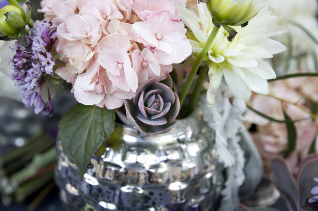 Purple and Gray DIY Wedding / Peterson Photography 