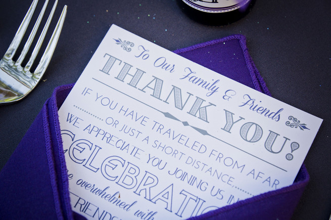 Purple and Gray DIY Wedding / Peterson Photography 