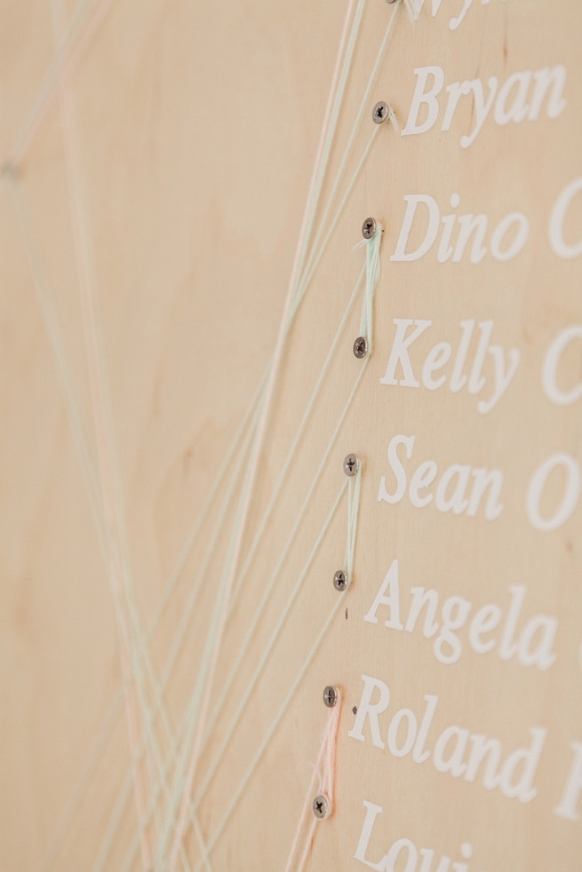 Seating chart. Chic, Romantic Cape Town City Wedding (Coba Engelbrecht Photography)