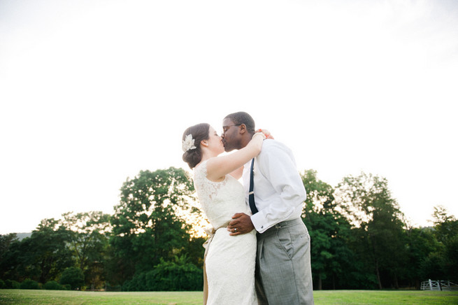  Coral Navy Mustard Wedding / Meredith McKee Photography