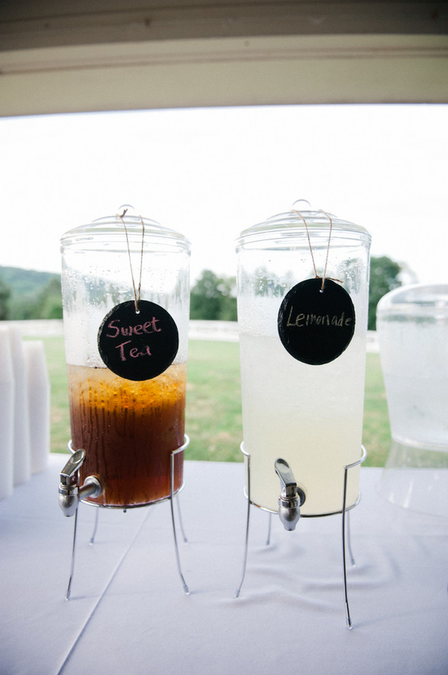 Sweet Tea.  Coral Navy Mustard Wedding / Meredith McKee Photography