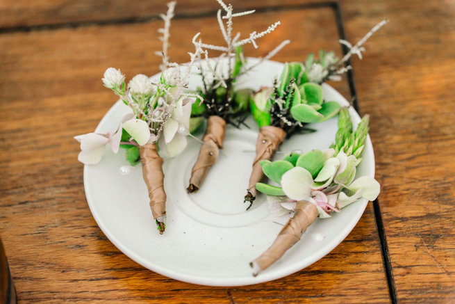 succulent boutonniere / Langkloof Roses Wedding, Cape Town - Claire Thomson Photography