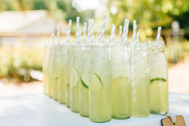 Lime refreshments // Langkloof Roses Wedding, Cape Town - Claire Thomson Photography