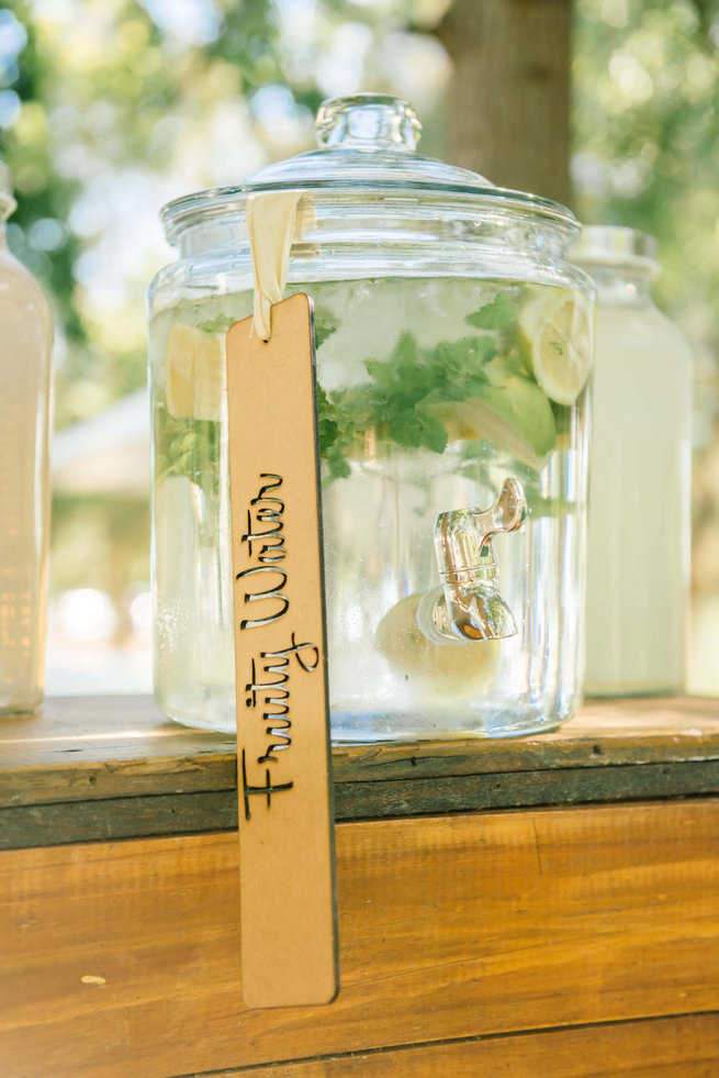 Fruity water // Langkloof Roses Wedding, Cape Town - Claire Thomson Photography