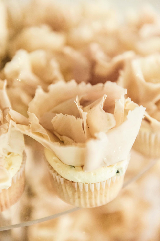 Cupcakes // Langkloof Roses Wedding, Cape Town - Claire Thomson Photography