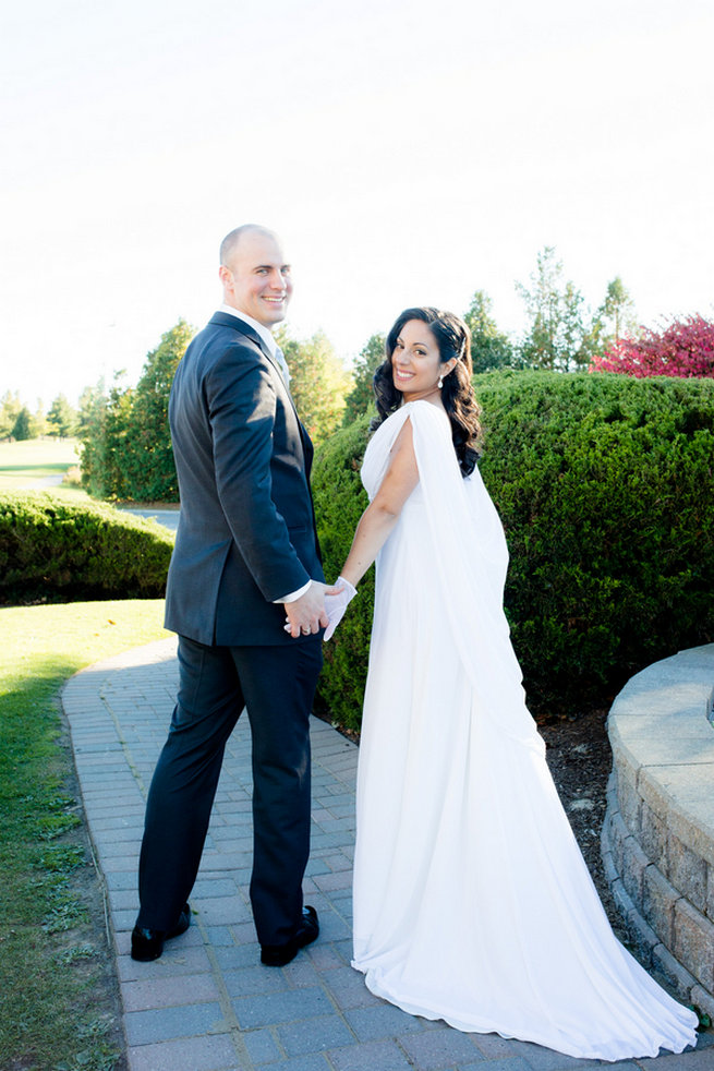 Vintage-Inspired White Glamorous Wedding Wedding - Haley Photography