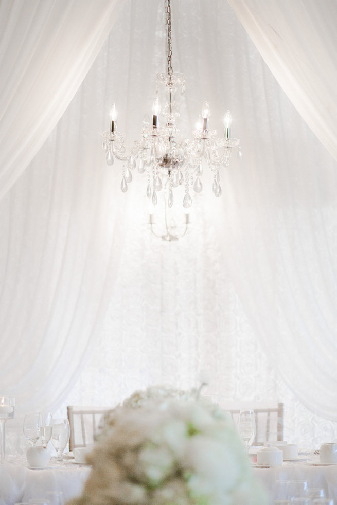 Vintage-Inspired White Glamorous Wedding Wedding - Haley Photography