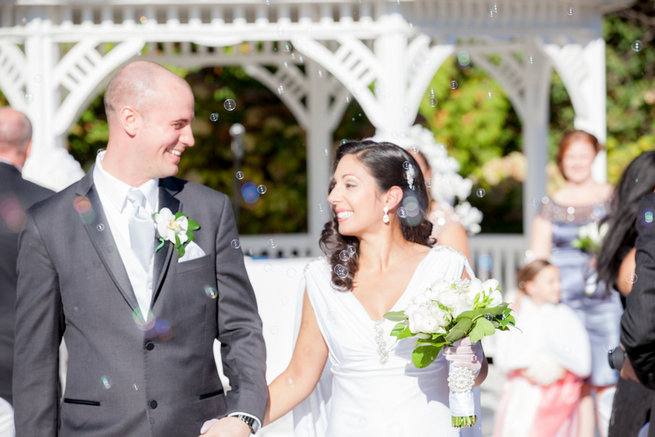 Vintage-Inspired White Glamorous Wedding Wedding - Haley Photography