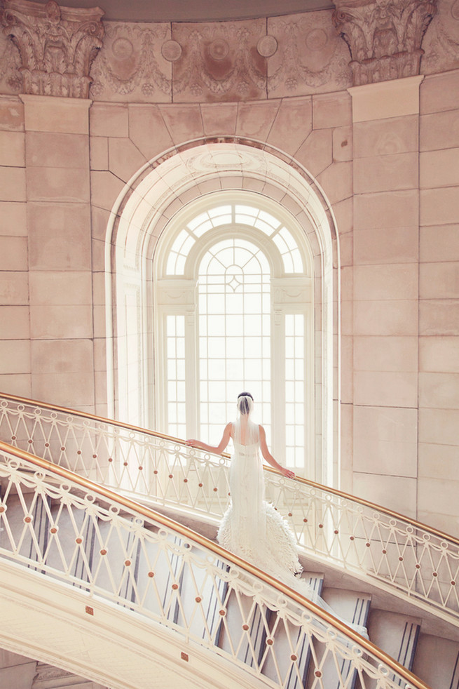  Feather Wedding Dress - Lindsey K Photography