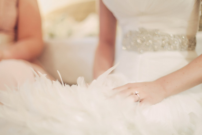  Feather Wedding Dress - Lindsey K Photography