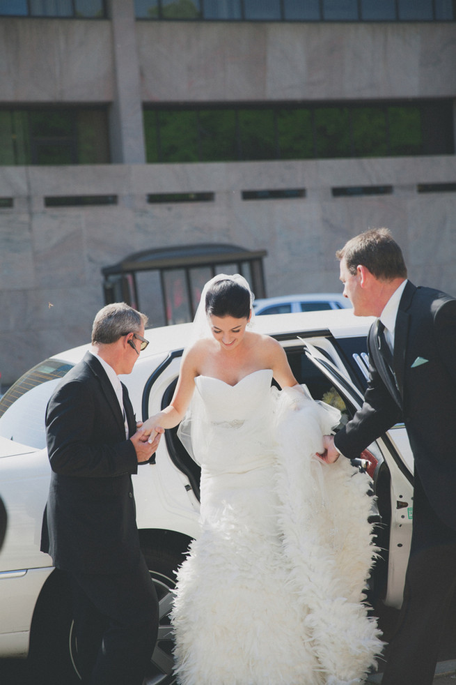 White Blush Ballroom Wedding - Lindsey K Photography