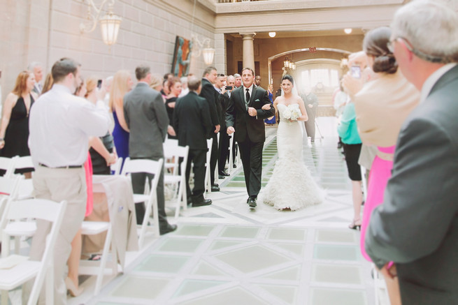 White Blush Ballroom Wedding - Lindsey K Photography