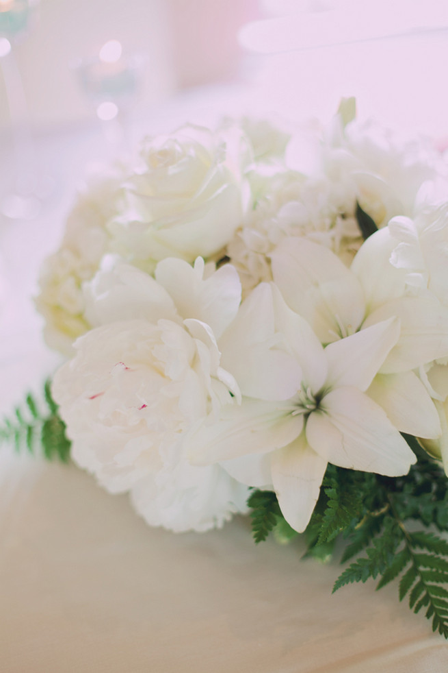 White peony, white roses, lillies - Lindsey K Photography