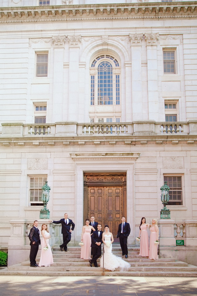 White Blush Ballroom Wedding - Lindsey K Photography