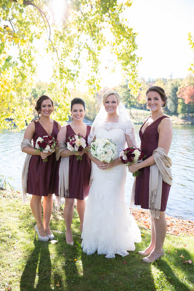  - Beautiful Burgundy and Tan Wedding - Molinski Photo