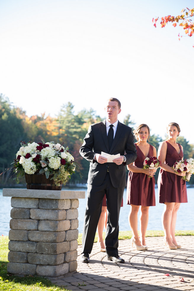  Beautiful Burgundy and Tan Wedding - Molinski Photo