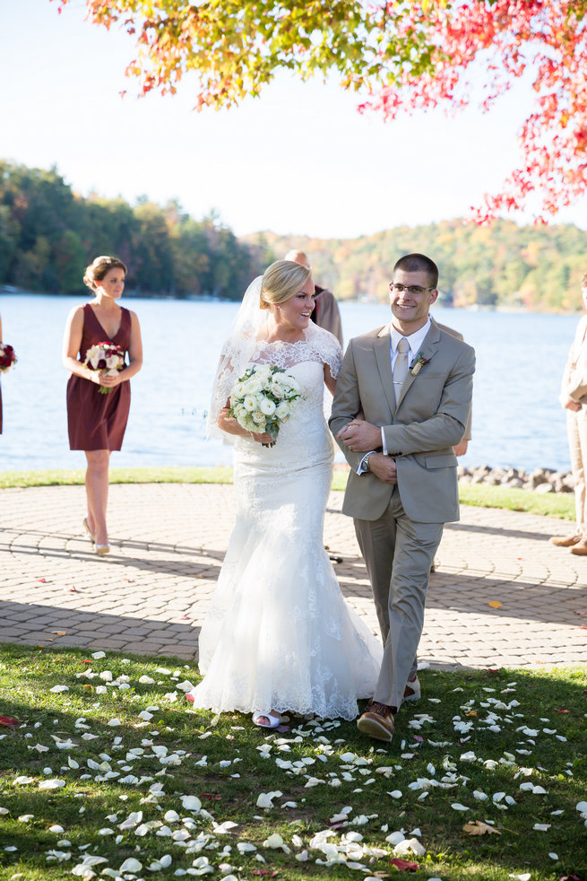  Beautiful Burgundy and Tan Wedding - Molinski Photo