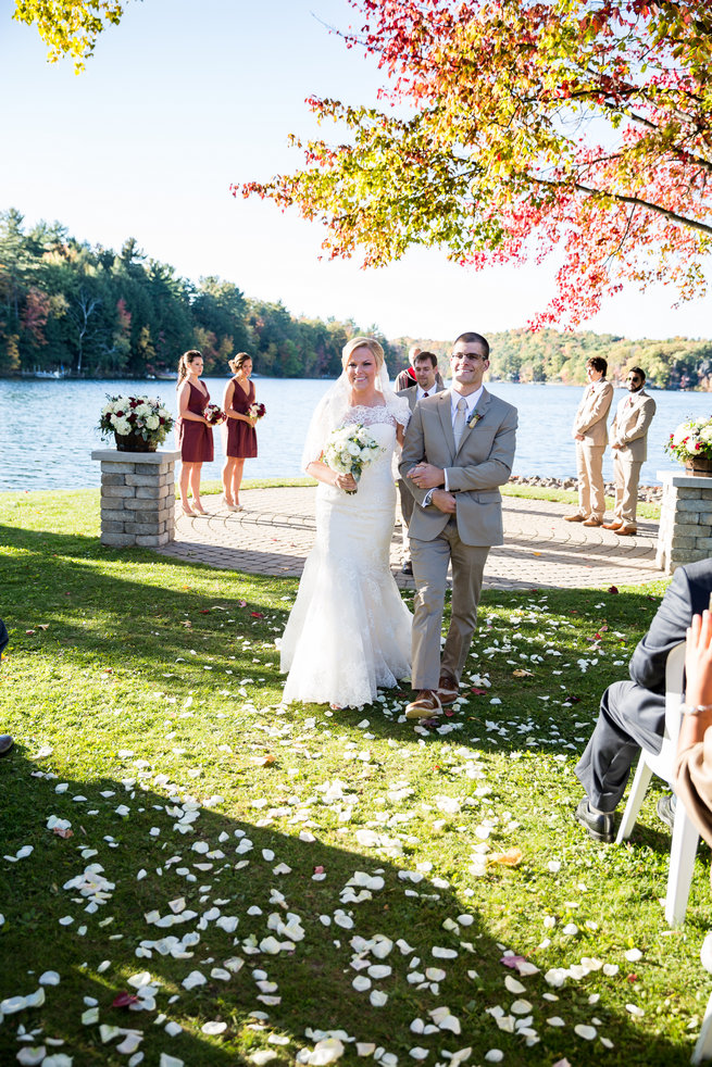  Beautiful Burgundy and Tan Wedding - Molinski Photo