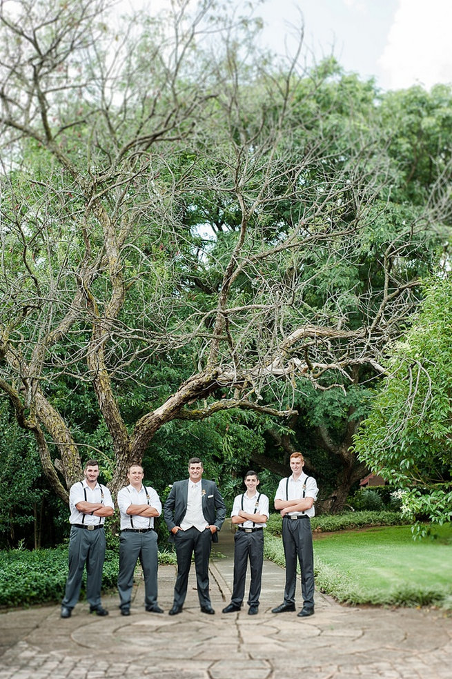 Coral and Green South African Wedding // D'amor Photography