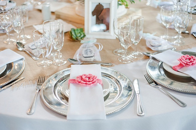 Coral and Green South African Wedding // D'amor Photography