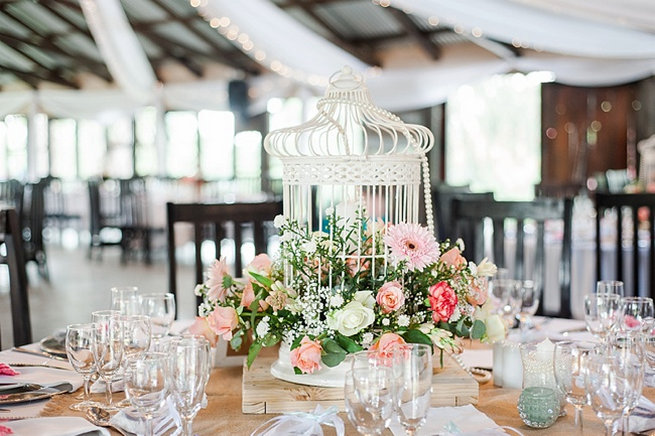 Coral and Green South African Wedding // D'amor Photography